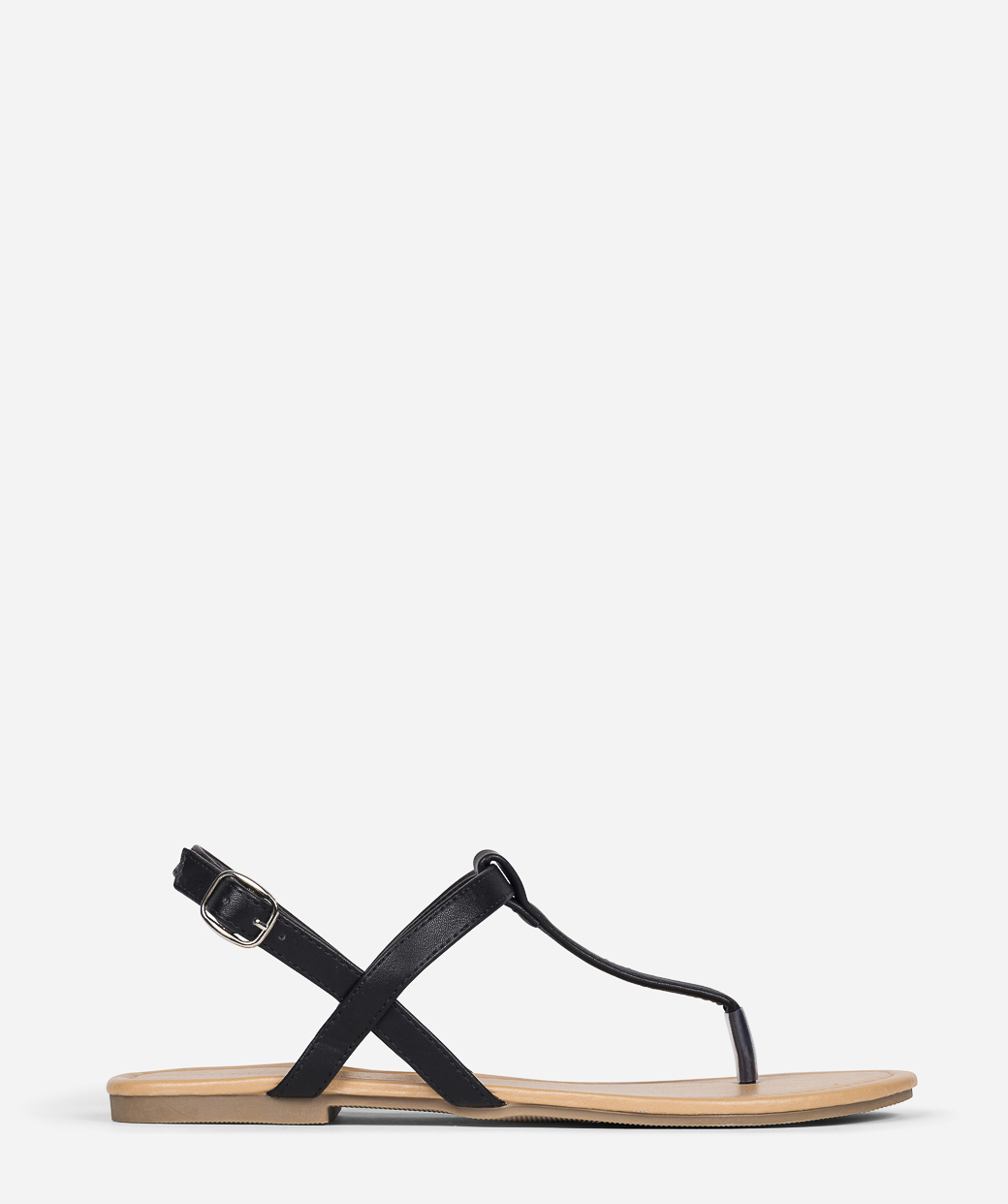 Sandalias planas dedo
